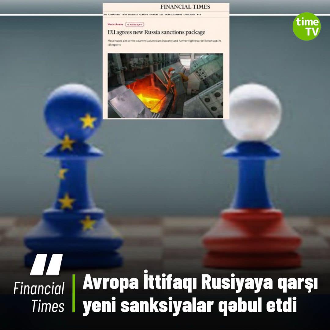 AB-dən Rusiyaya qarşı yeni sanksiya