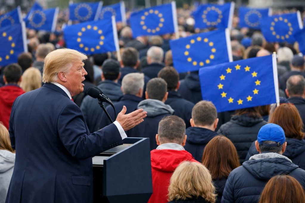 Avropalılar Trampa qəzəblidirlər